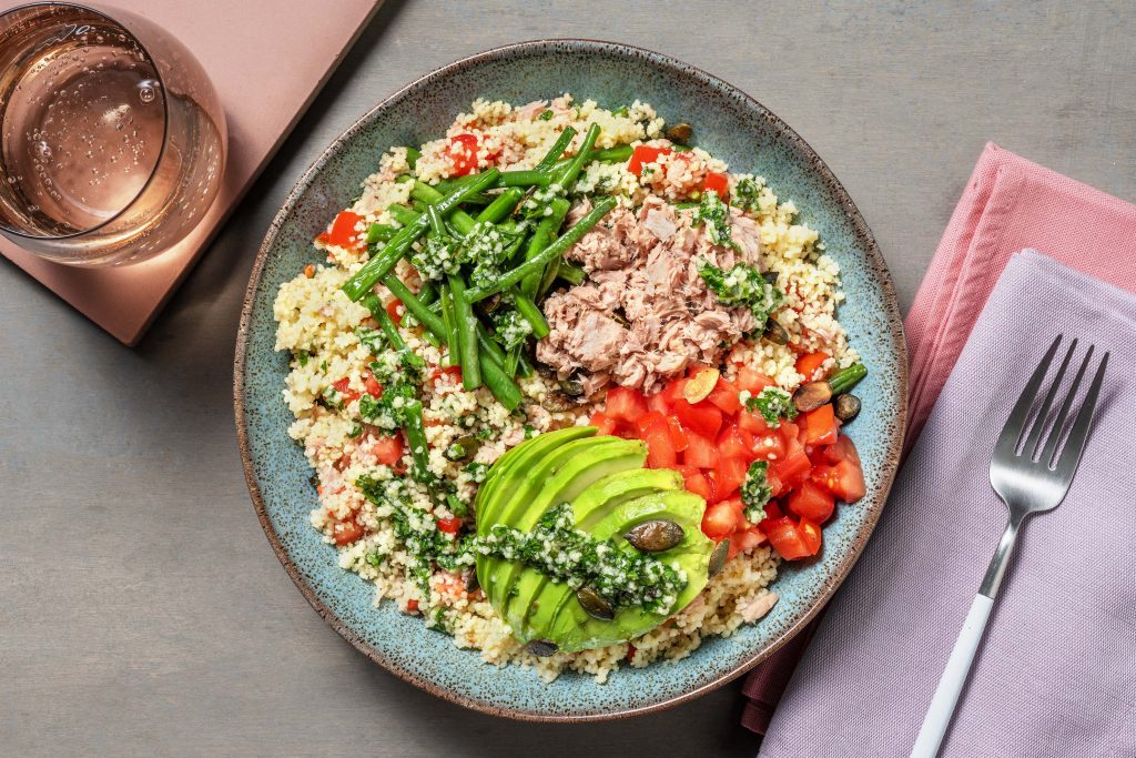 Tonijn couscous salade 