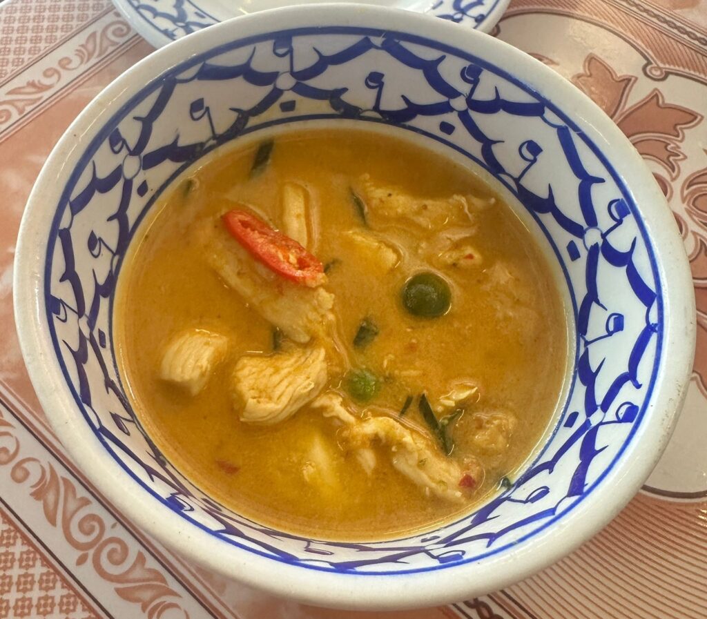 Phanaeng curry met kip