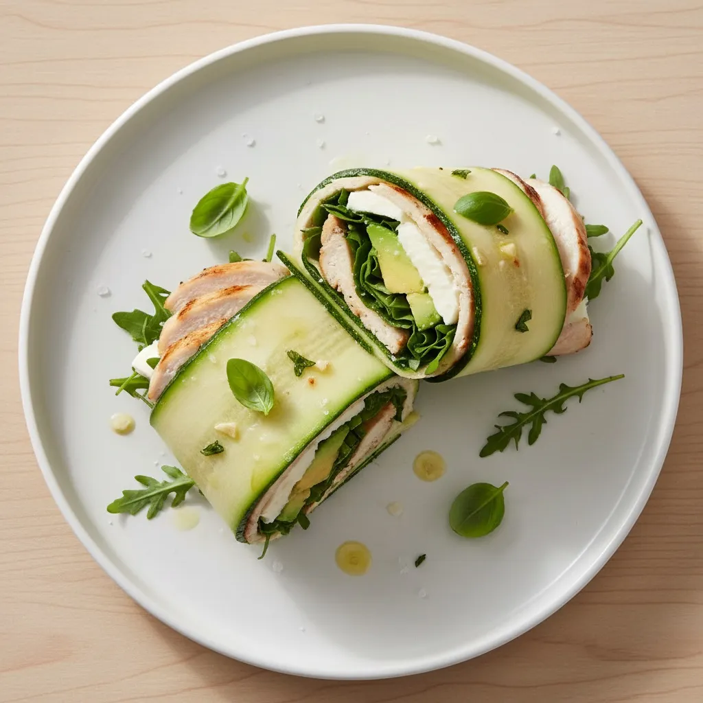Kip-Courgette Wrap